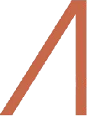 Logo stylisé en forme de A